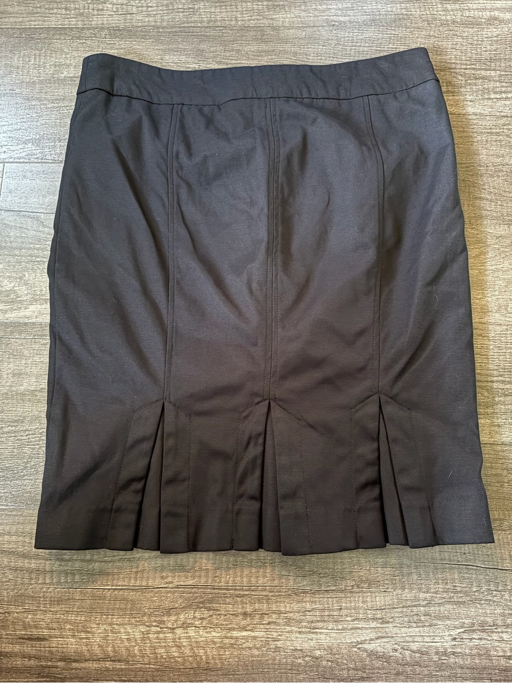 bebe y2k Black Classic Pencil Skirt with Seam Detailing